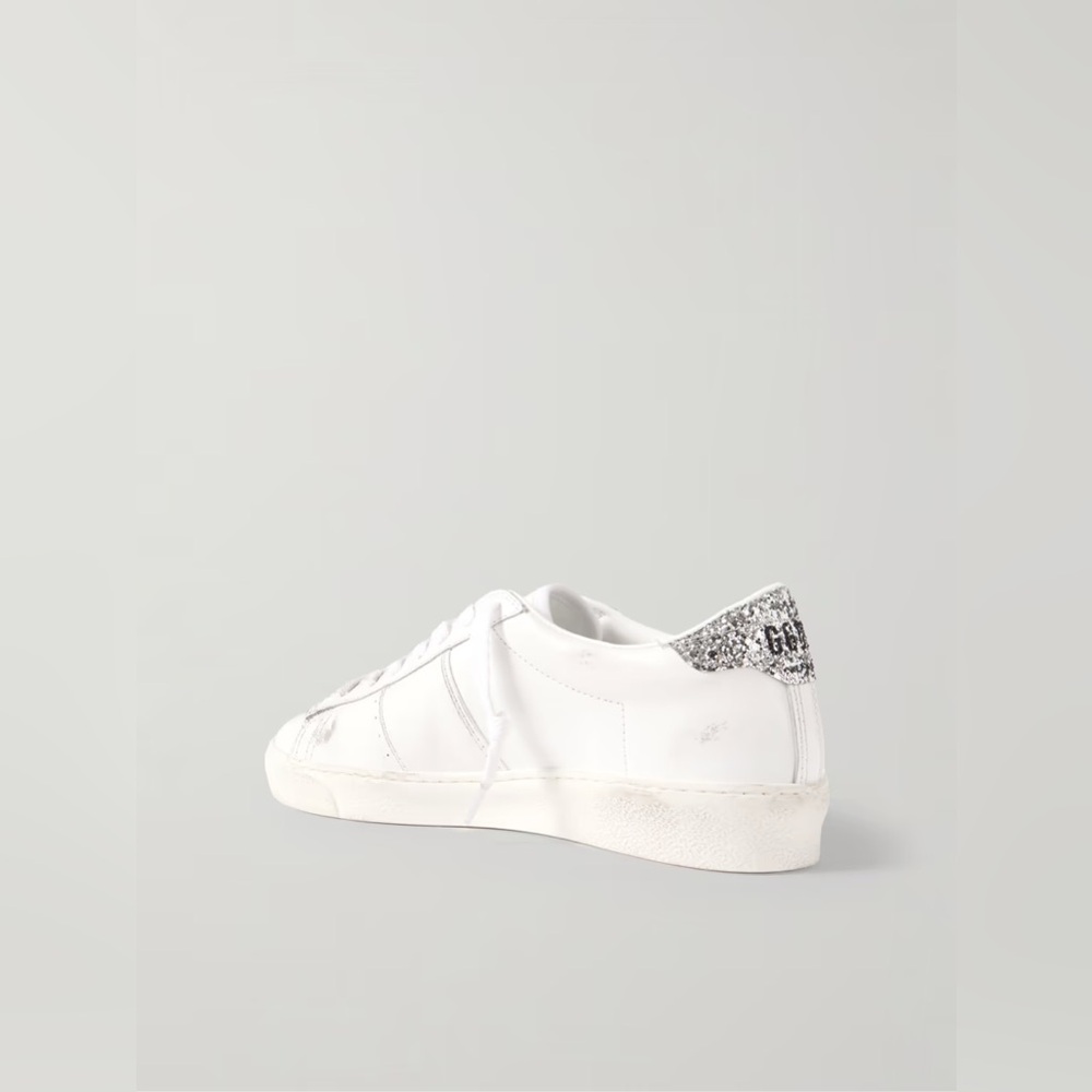 Golden Goose Super Star Classic Leather Sneakers with Swarovski Crystals - Picture 3 of 7